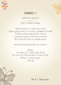men&uacute; de eventos 2